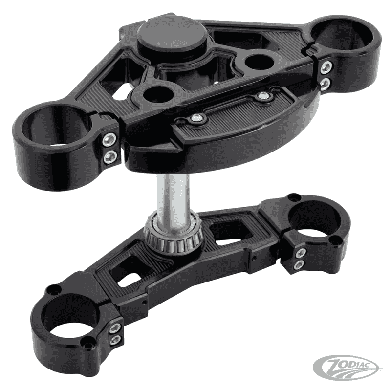 PIASTRA SUPERIORE E KIT PIASTRE FORCELLA NESS METHOD PER ROAD GLIDE