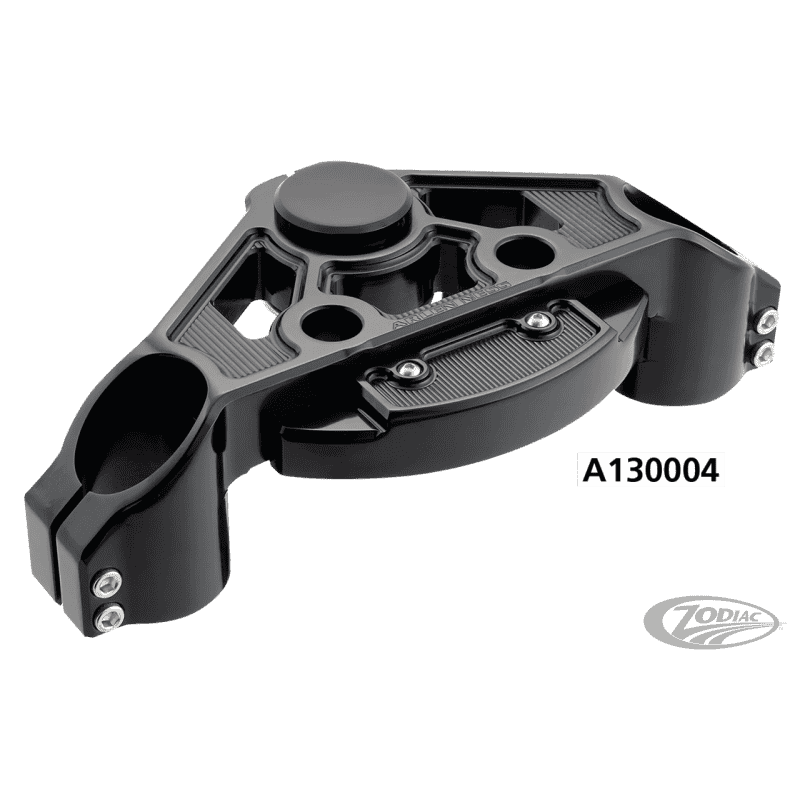 PIASTRA SUPERIORE E KIT PIASTRE FORCELLA NESS METHOD PER ROAD GLIDE