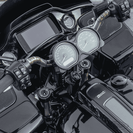 PIASTRA SUPERIORE E KIT PIASTRE FORCELLA NESS METHOD PER ROAD GLIDE