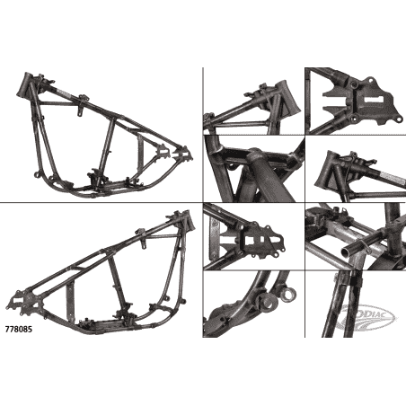 TELAI RIGIDI REPLICA DA VG CLASSIC PER KNUCKLEHEAD E PANHEAD