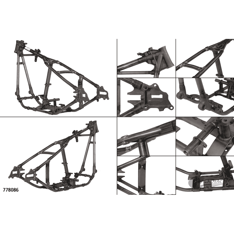 TELAI RIGIDI REPLICA DA VG CLASSIC PER KNUCKLEHEAD E PANHEAD