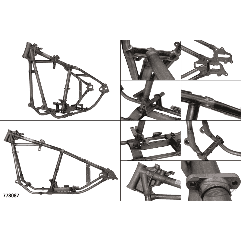 TELAI RIGIDI REPLICA DA VG CLASSIC PER KNUCKLEHEAD E PANHEAD