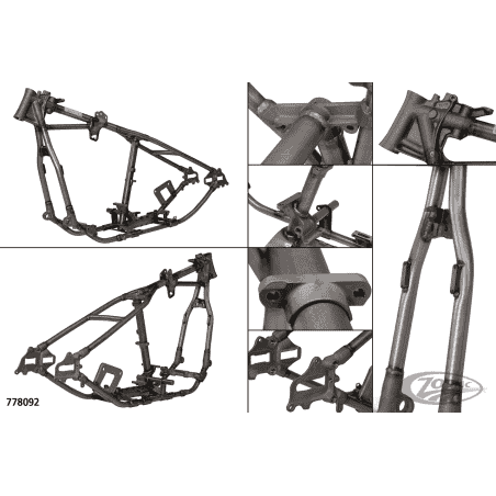 TELAI RIGIDI REPLICA DA VG CLASSIC PER KNUCKLEHEAD E PANHEAD