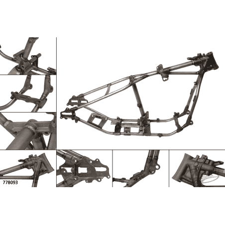 TELAI RIGIDI REPLICA DA VG CLASSIC PER KNUCKLEHEAD E PANHEAD