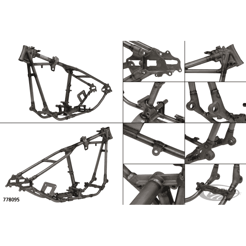 TELAI RIGIDI REPLICA DA VG CLASSIC PER KNUCKLEHEAD E PANHEAD