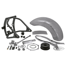 KIT FORCELLONE ZODIAC RADIUM PER TWIN CAM SOFTAIL CON GOMMA DA 250