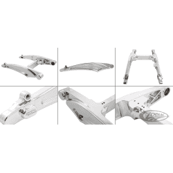 FORCELLONE RICK'S IN ALLUMINIO LUCIDATO PER V-ROD 2