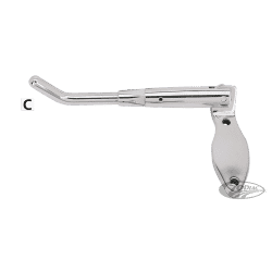 CAVALLETTI CROMATI REGOLABILI