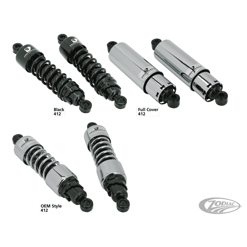 AMMORTIZZATORI A GAS "AMERICAN TUNED" PROGRESSIVE SUSPENSION