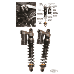 AMMORTIZZATORI PROGRESSIVE SUSPENSION SERIE 970