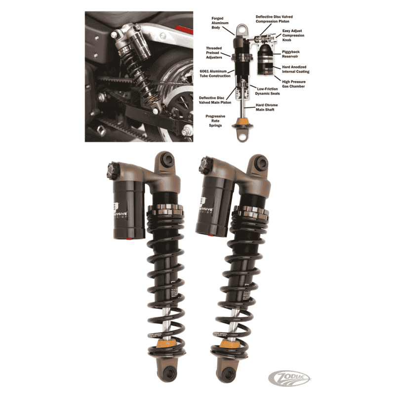AMMORTIZZATORI PROGRESSIVE SUSPENSION SERIE 970