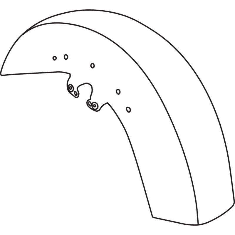 PARAFANGHI ANTERIORI PER TOURING DAL 2014 A OGGI