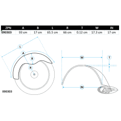 PARAFNGO ANTERIORE "GROUND-POUNDER" CON BORDI ALTI
