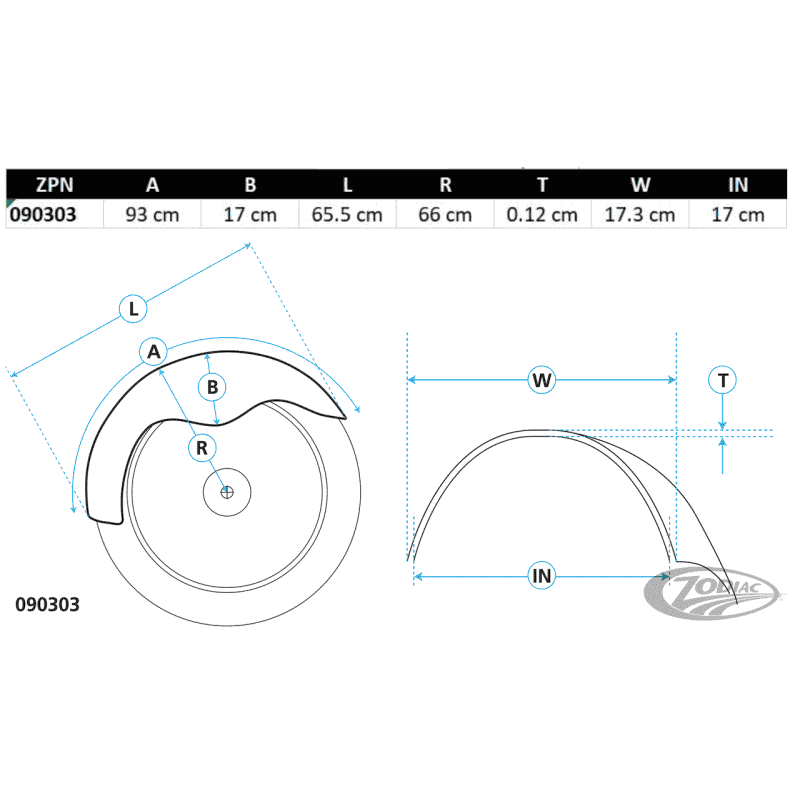 PARAFNGO ANTERIORE "GROUND-POUNDER" CON BORDI ALTI