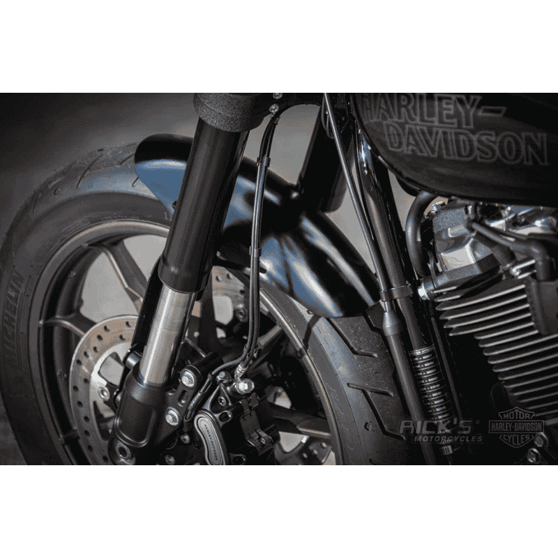 PARAFANGO ANTERIORE RICK'S IN ACCIAIO PER LOW RIDER S