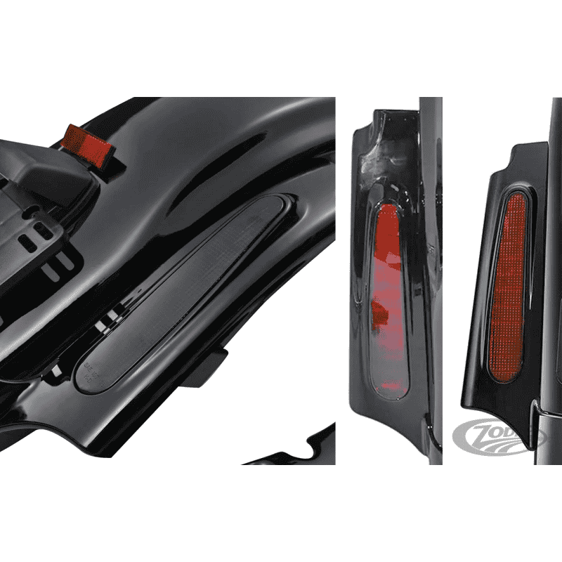 PARAFANGO POSTERIORE CON ILLUMINAZIONE STILE CVO PER TOURING 2009-2013