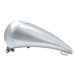 SERBATOIO ALLUNGATO D'ACCIAIO IN PEZZO UNICO PER SOFTAIL