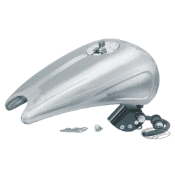 SERBATOIO IN ACCIAIO ALLUNGATO DI 2" CON INCAVI PER SOFTAIL 2