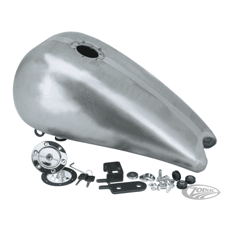 SERBATOIO BENZINA IN UN PEZZO UNICO ALLUNGATO DI 3" CON TAPPO AERONAUTICO PER SOFTAIL FINO AL 1999