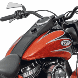 SERBATOI CUSTOM PER SOFTAIL TWIN CAM CON ATTACCHI PER CRUSCOTTO 2