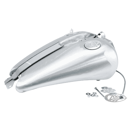 SERBATOIO ALLUNGATO DI 2" IN PEZZO UNICO CON MONTAGGIO CRUSCOTTO PER FXR