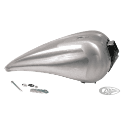 SERBATOIO ALLUNGATO D'ACCIAIO IN PEZZO UNICO LISCIO PER FXR 2