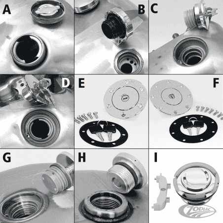 SERBATOI BENZINA PER TWIN CAM DYNA