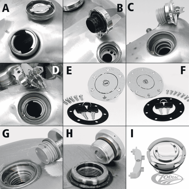SERBATOI BENZINA PER TWIN CAM DYNA