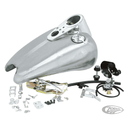 SERBATOIO ALLUNGATO DI 2" CON MONTAGGIO ELASTICO E CRUSCOTTO PER SPORTSTER 1995-2003 2