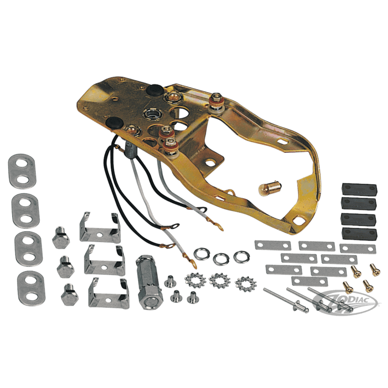 SERBATOIO BENZINA ALLUNGATO IN UN PEZZO UNICO CON KIT CONTACHILOMETRI E CRUSCOTTO PER SPORTSTER