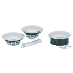 TAPPI BENZINA IN BILLET CROMATI "ESSENTIAL"