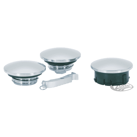 TAPPI BENZINA IN BILLET CROMATI "ESSENTIAL"