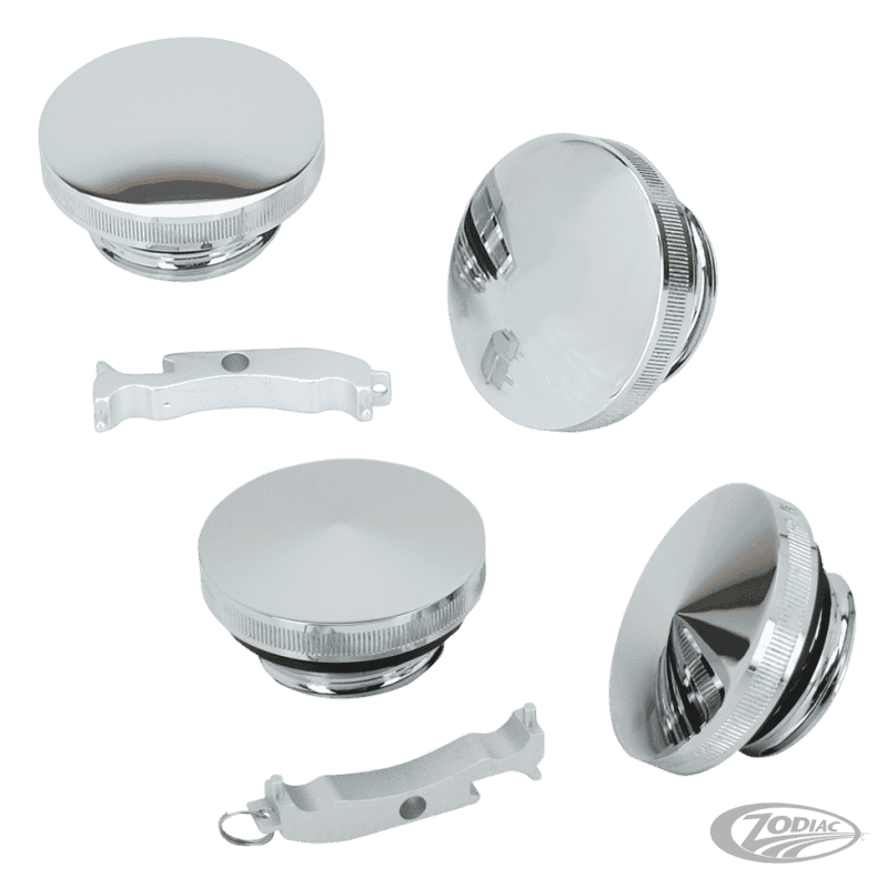 TAPPI BENZINA CROMATI "ESSENTIAL"