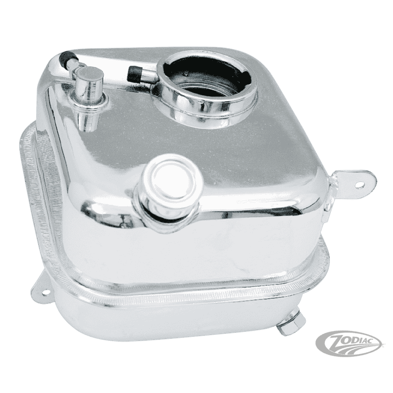 SERBATOIO OLIO CROMATO PER BIG TWIN 4 MARCE