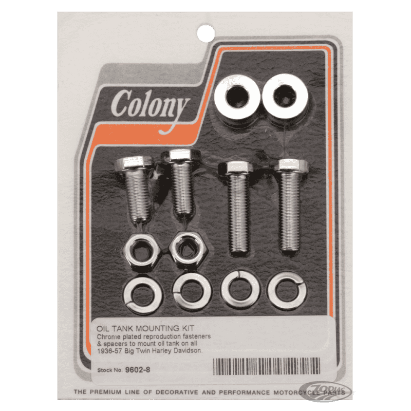 KIT MONTAGGIO SERBATOIO OLIO COLONY PER VECCHI BIG TWIN