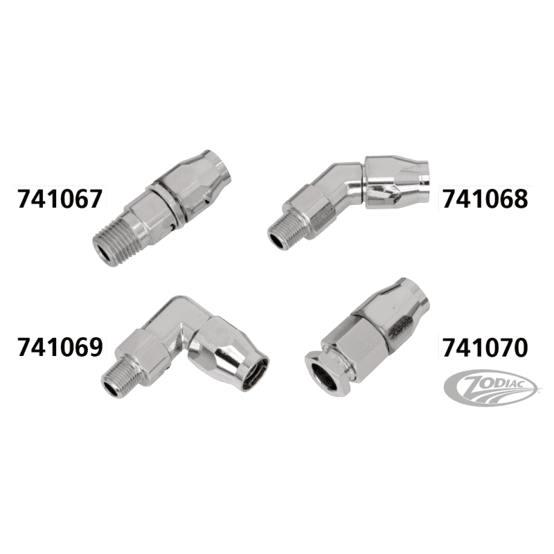 LINEE OLIO GOODRIDGE IN TEFLON CON COPERTURA INTRECCIATA IN ACCIAIO INOX