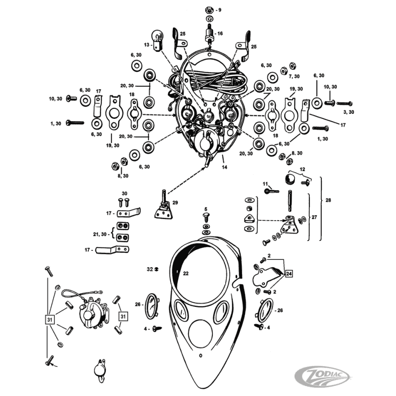 PANNELLO STRUMENTI 1937-1946