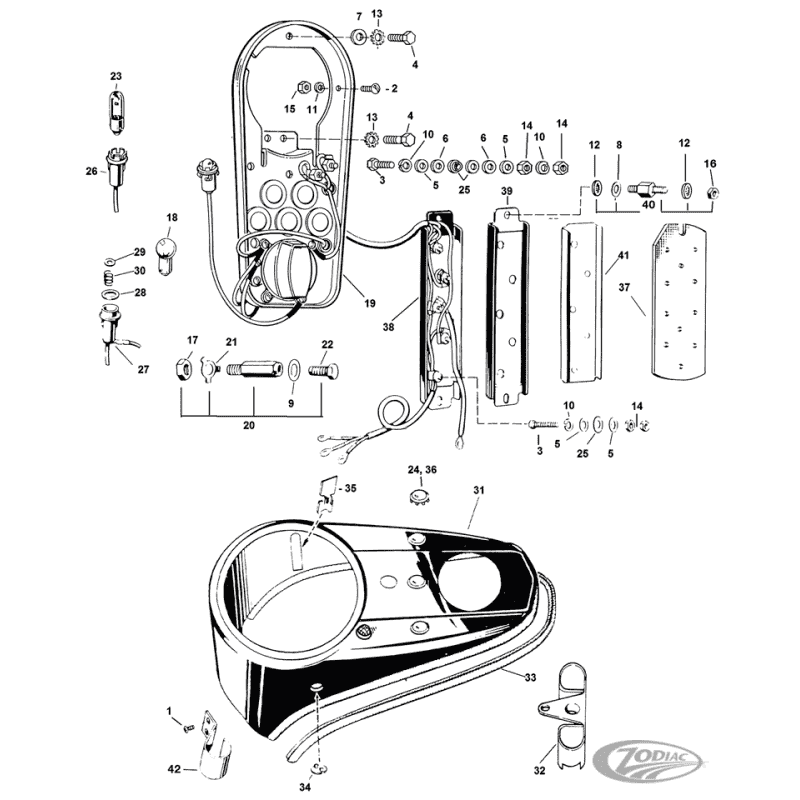 PANNELLO STRUMENTI 1962-1967