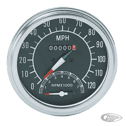 TACHIMETRO/CONTAGIRI PER CRUSCOTTI FAT BOB