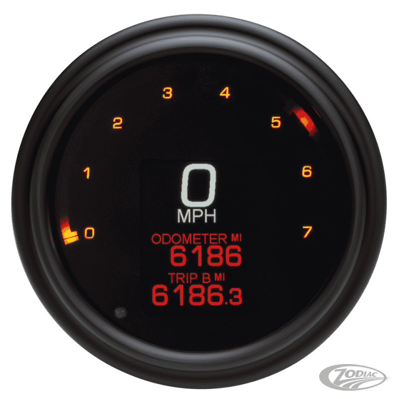 CONTACHILOMETRI//CONTAGIRI DAKOTA DIGITAL MLX-2000 STILE FAT BOB