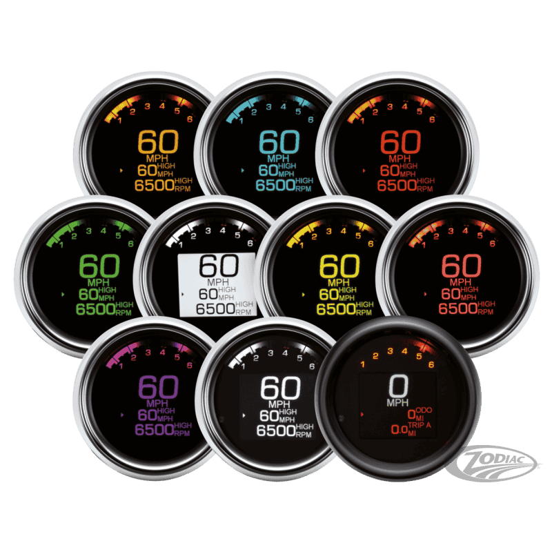 CONTACHILOMETRI CON CONTAGIRI INTEGRATO DAKOTA DIGITAL MLX-3000