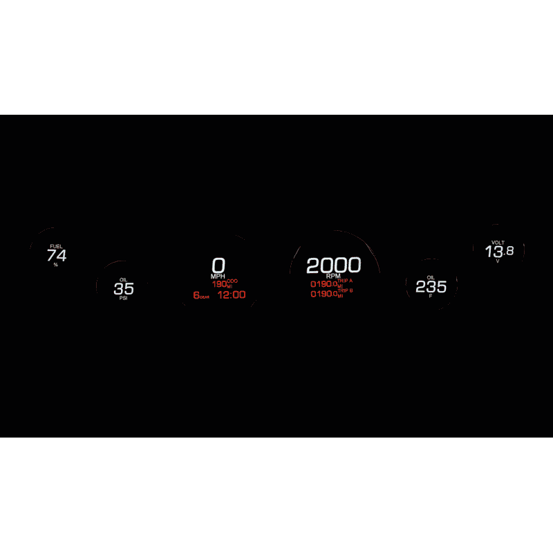 STRUMENTI PER CARENATURA DAKOTA DIGITAL MLX-8000