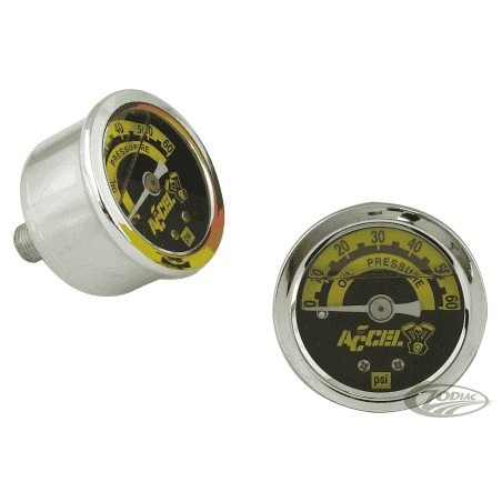 MANOMETRO OLIO ACCEL CON LIQUIDO