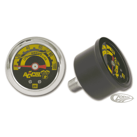 MANOMETRO OLIO ACCEL CON LIQUIDO