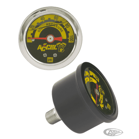 MANOMETRO OLIO ACCEL CON LIQUIDO