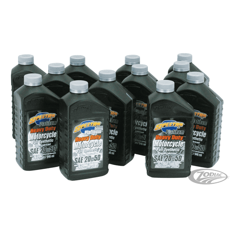 OLIO MOTORE SPECTRO PLATINUM SINTETICO SAE 20W50 PER HARLEY-DAVIDSON E ALTRI BICILINDRICI AMERICANI Spectro Oils of America