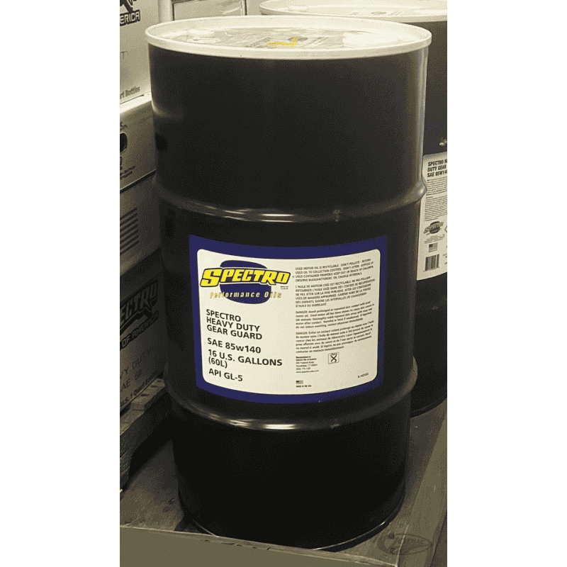 OLIO SPECTRO "PREMIUM GEAR GUARD" SAE 85W140 PER TRASMISSIONI Spectro Oils of America