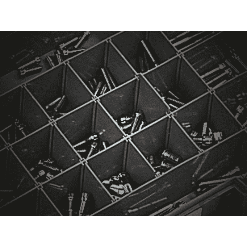 ASSORTIMENTO VITI A BRUGOLA CROMATE