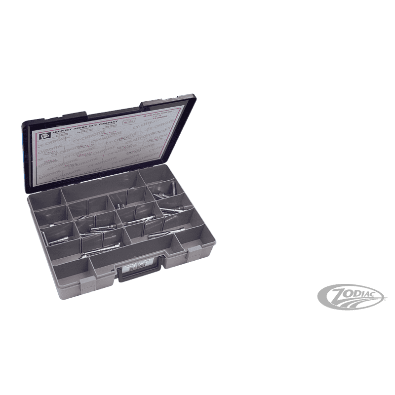 ASSORTIMENTO VITI A BRUGOLA CROMATE 7/16" UNC