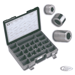 ASSORTIMENTO DISTANZIALI IN ACCIAIO CROMATO